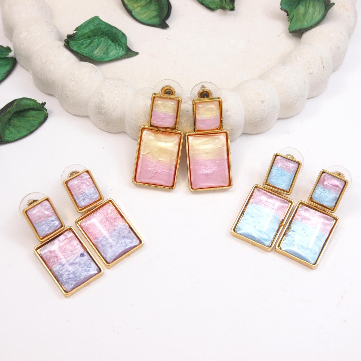 Gold Plated Western Earring ( pack of 3 )