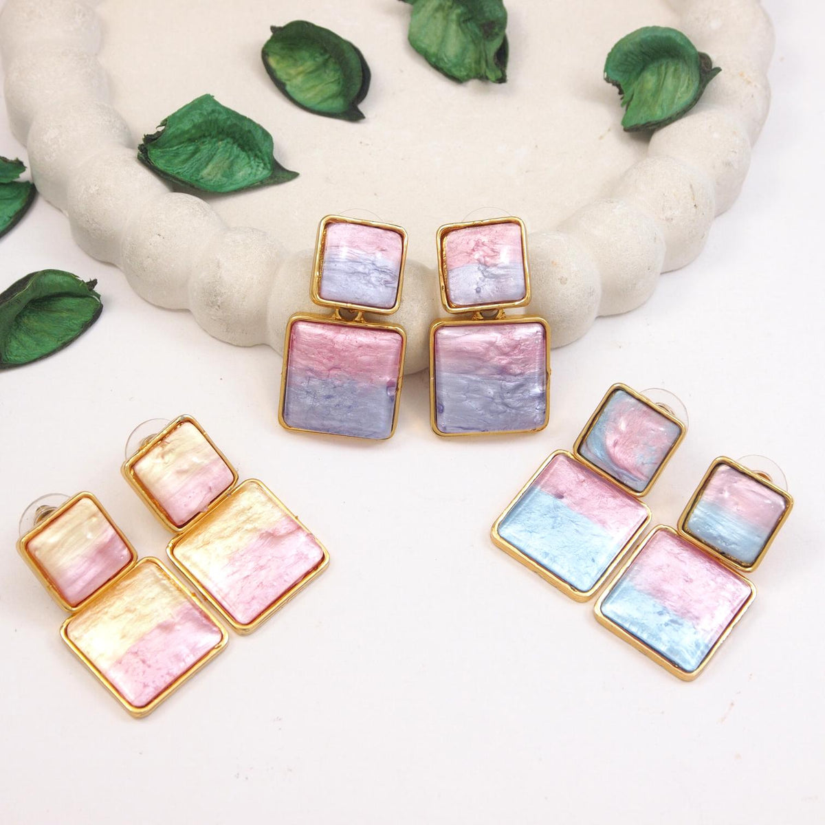 Gold Plated Western Earring ( pack of 3 )