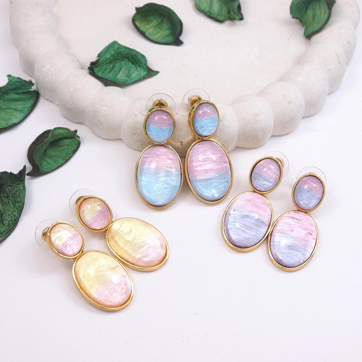 Gold Plated Western Earring ( pack of 3 )
