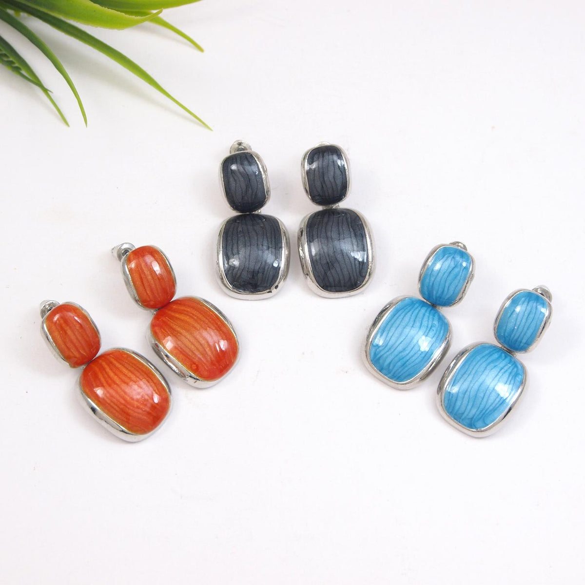 silver  Plated Western Earring ( pack of 6 )