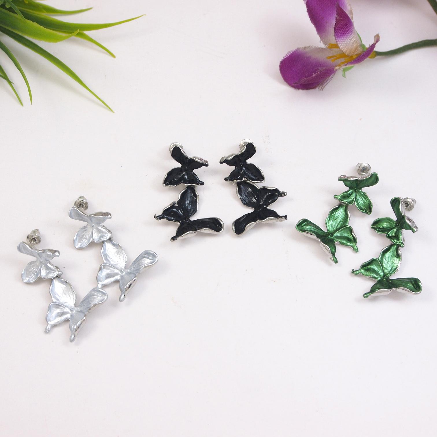 SLVER Plated Western Earring ( pack of 6 )