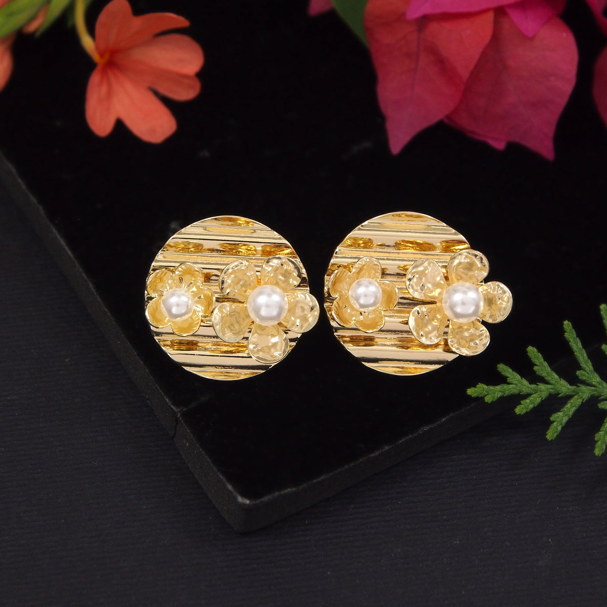 Gold Plated Western Earring ( pack of 6 )