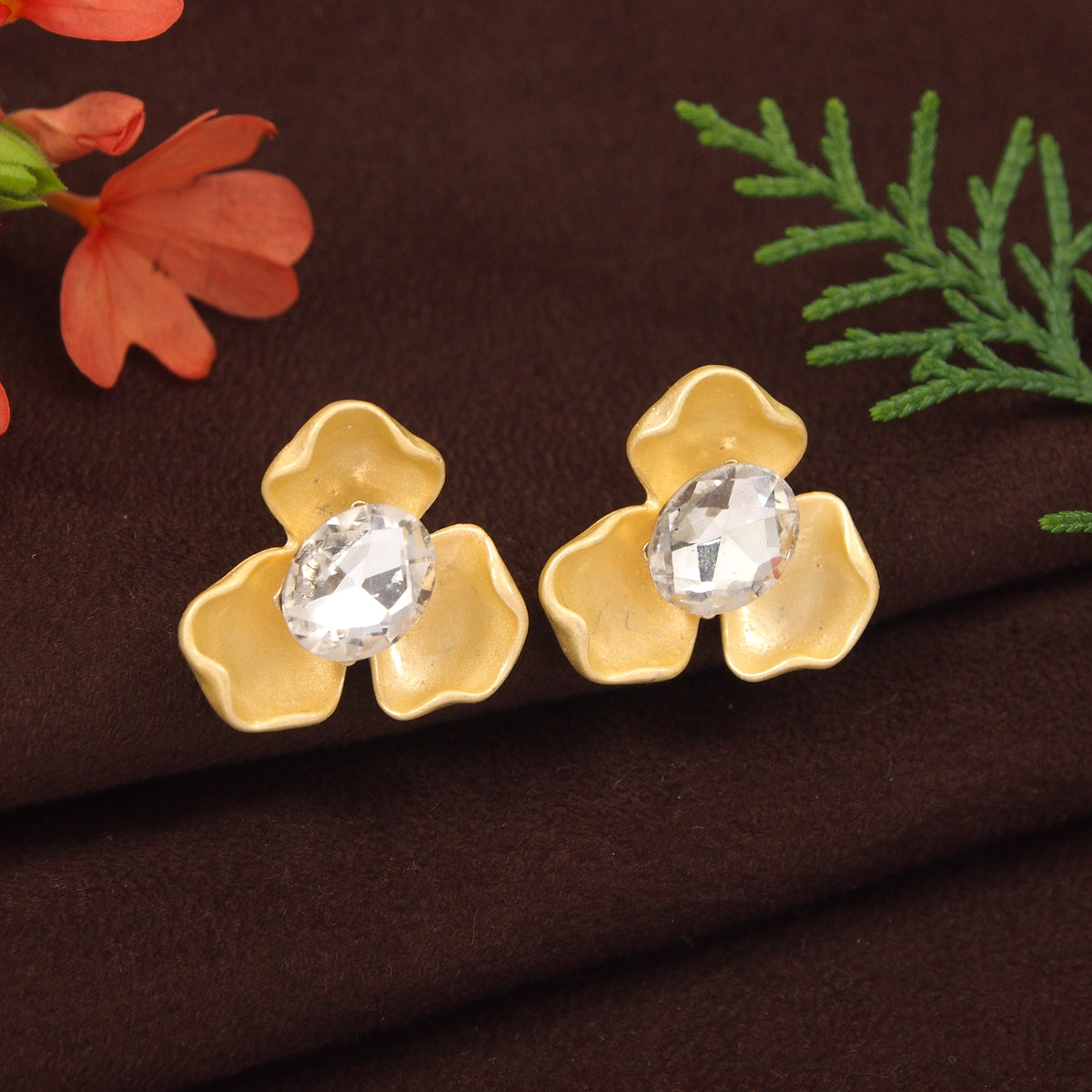 Gold Plated Western Earring ( pack of 6 )