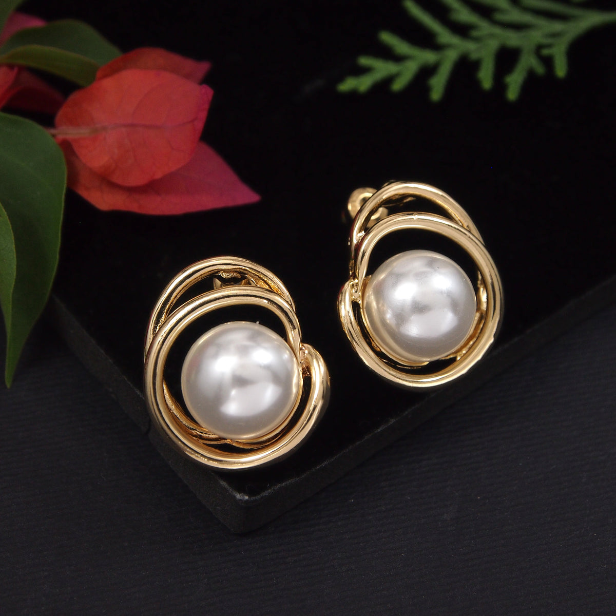 Gold Plated Western Earring ( pack of 6 )