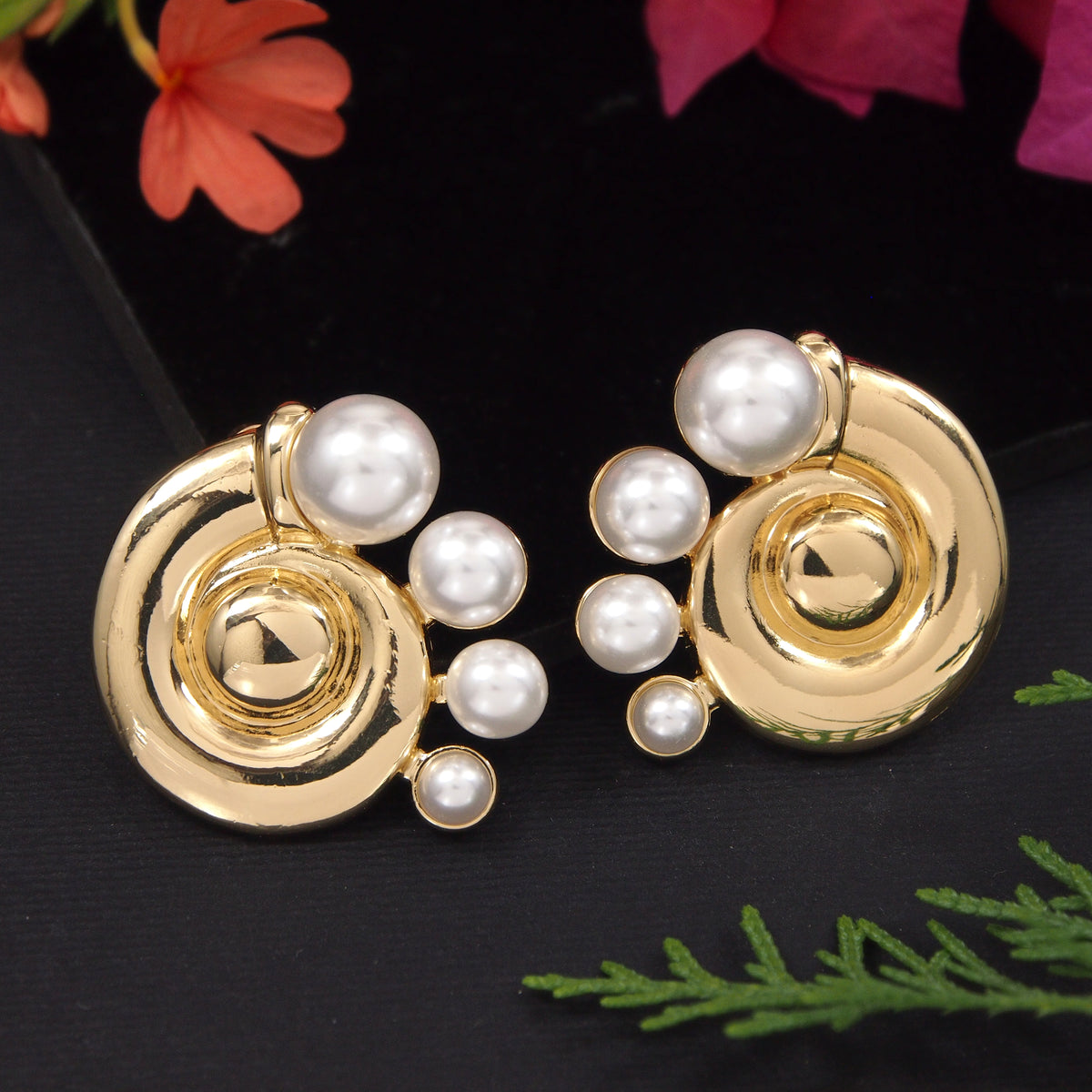 Gold Plated Western Earring ( pack of 6 )