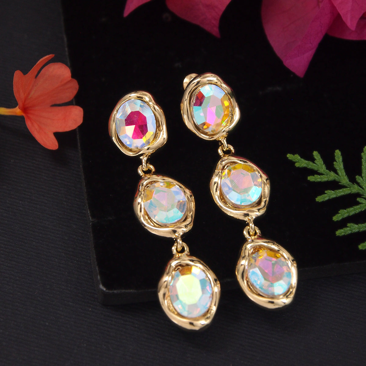 Gold Plated Western Earring ( pack of 6 )