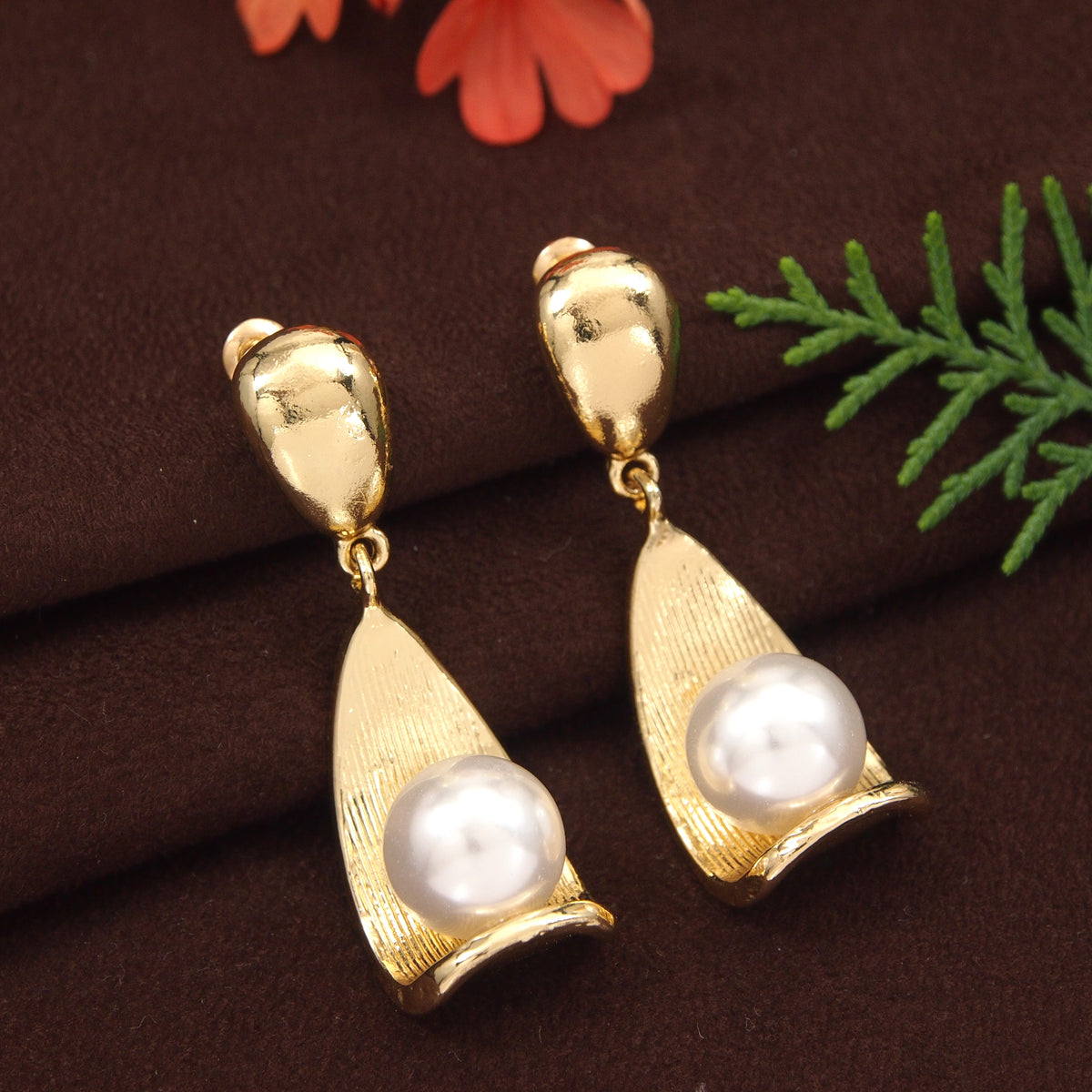 Gold Plated Western Earring ( pack of 6 )