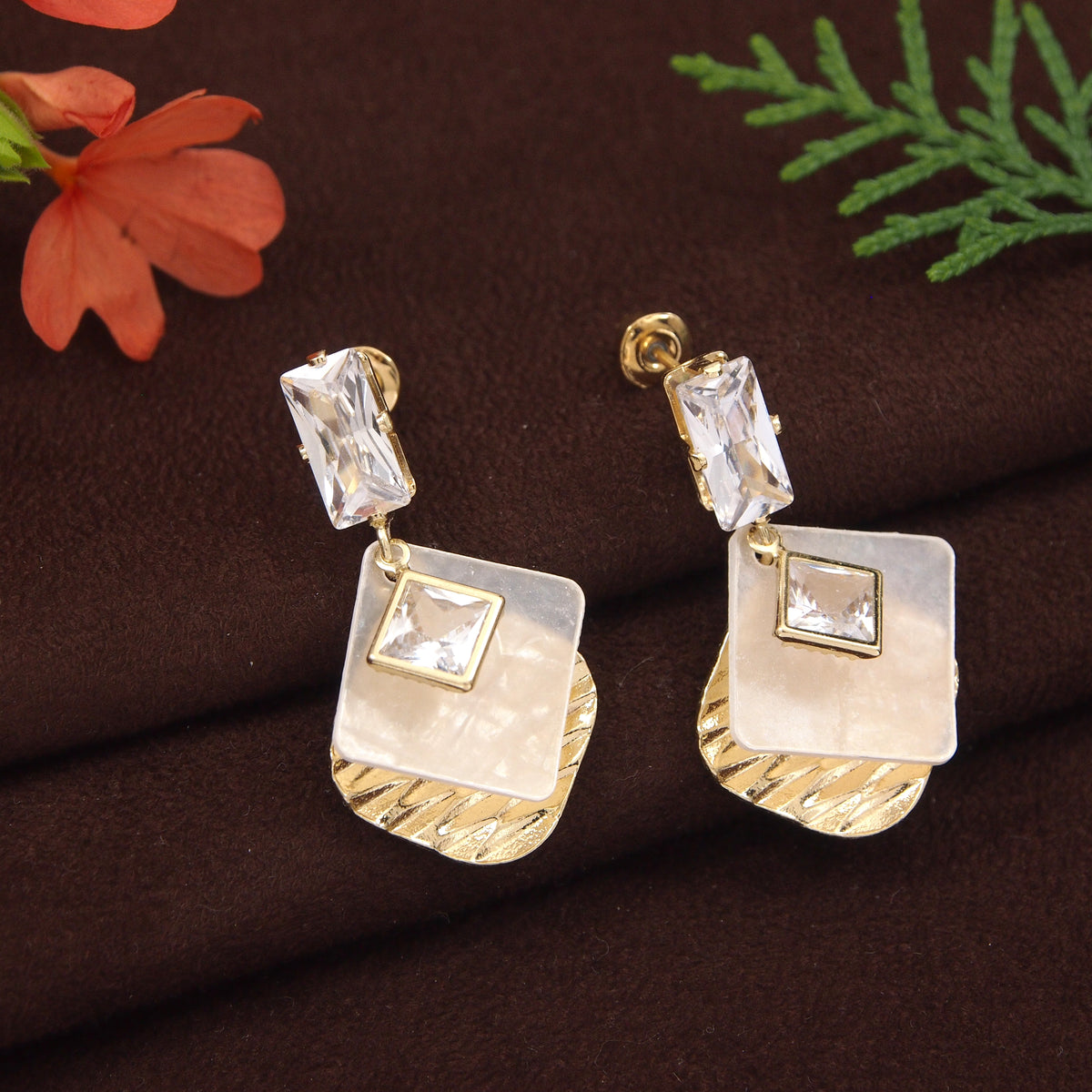 Gold Plated Western Earring ( pack of 6 )