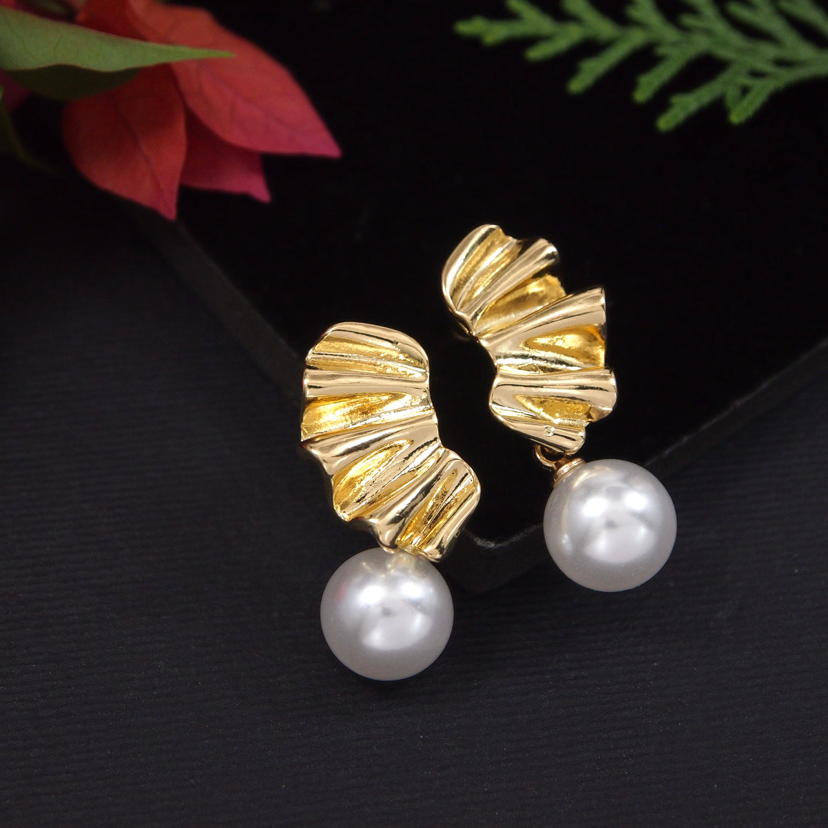Gold Plated Western Earring ( pack of 6 )