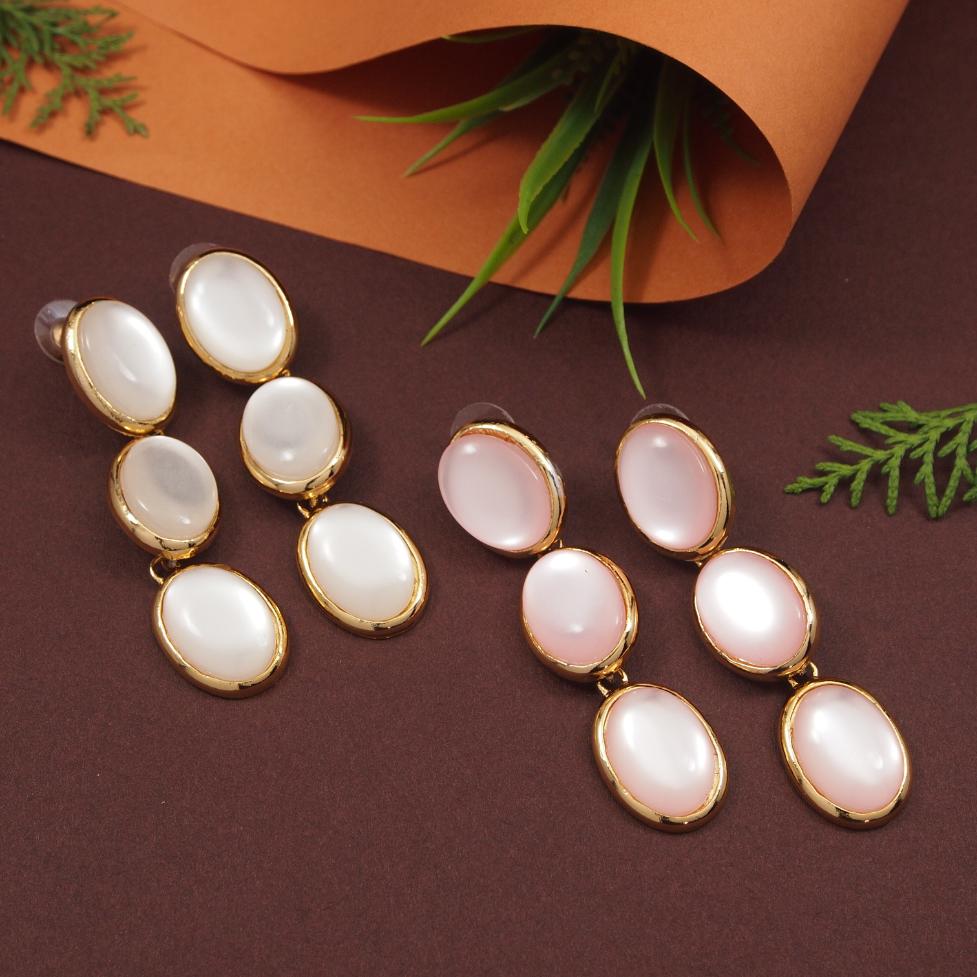 Gold Plated Western Earring ( pack of 4 )