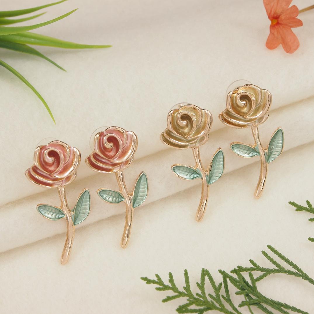 Gold Plated Western Earring ( pack of 6 )
