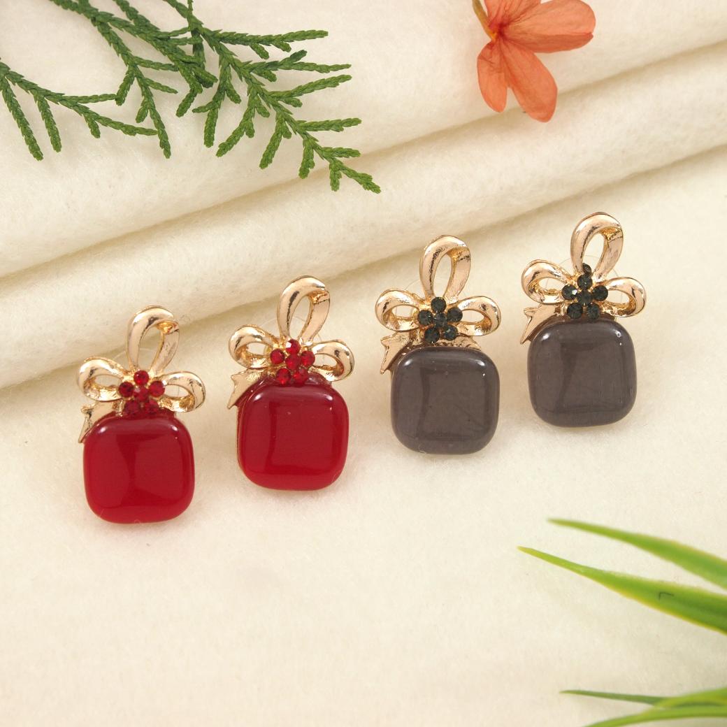 Gold Plated Western Earring ( pack of 6 )