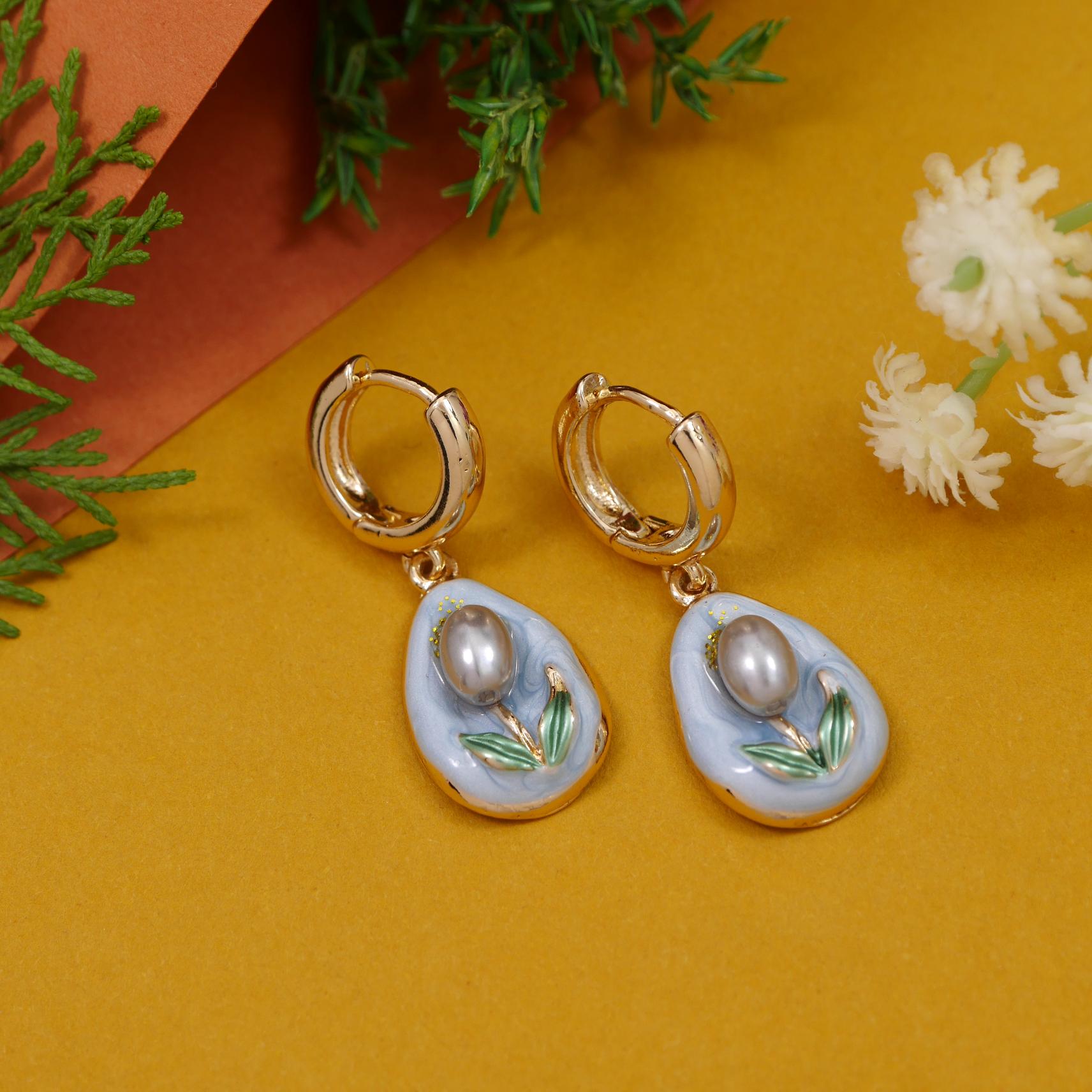 Multi Colour Western Earring