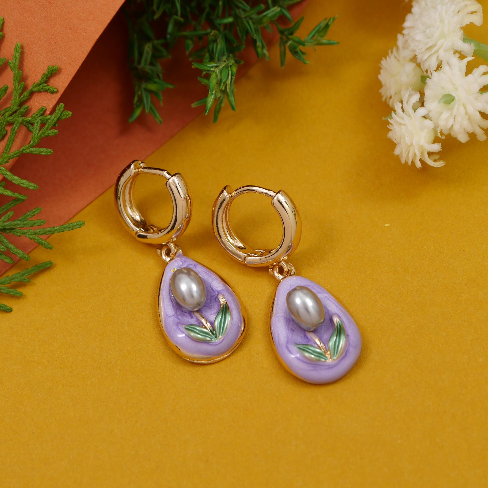 Multi Colour Western Earring