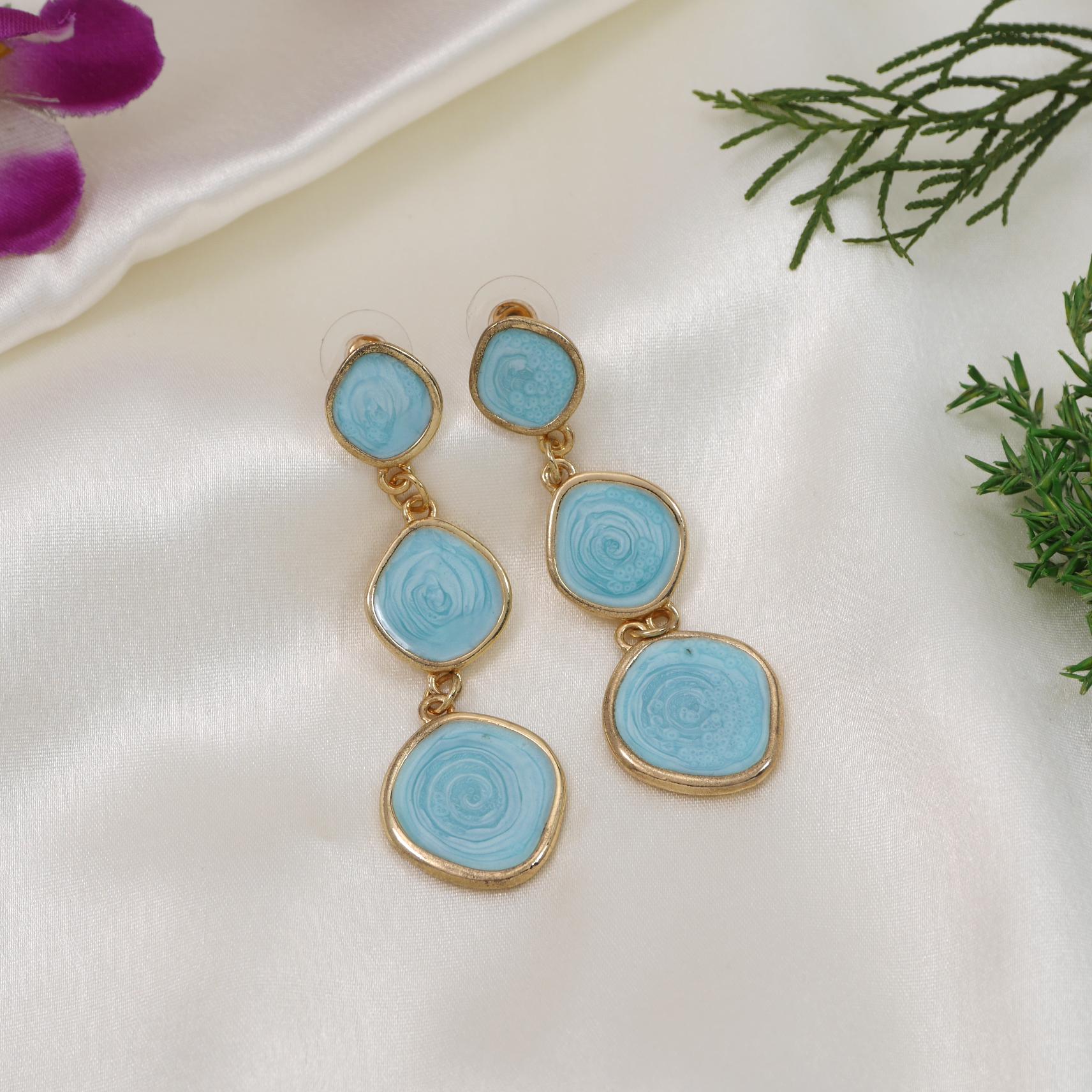 Multi Colour Western Earring