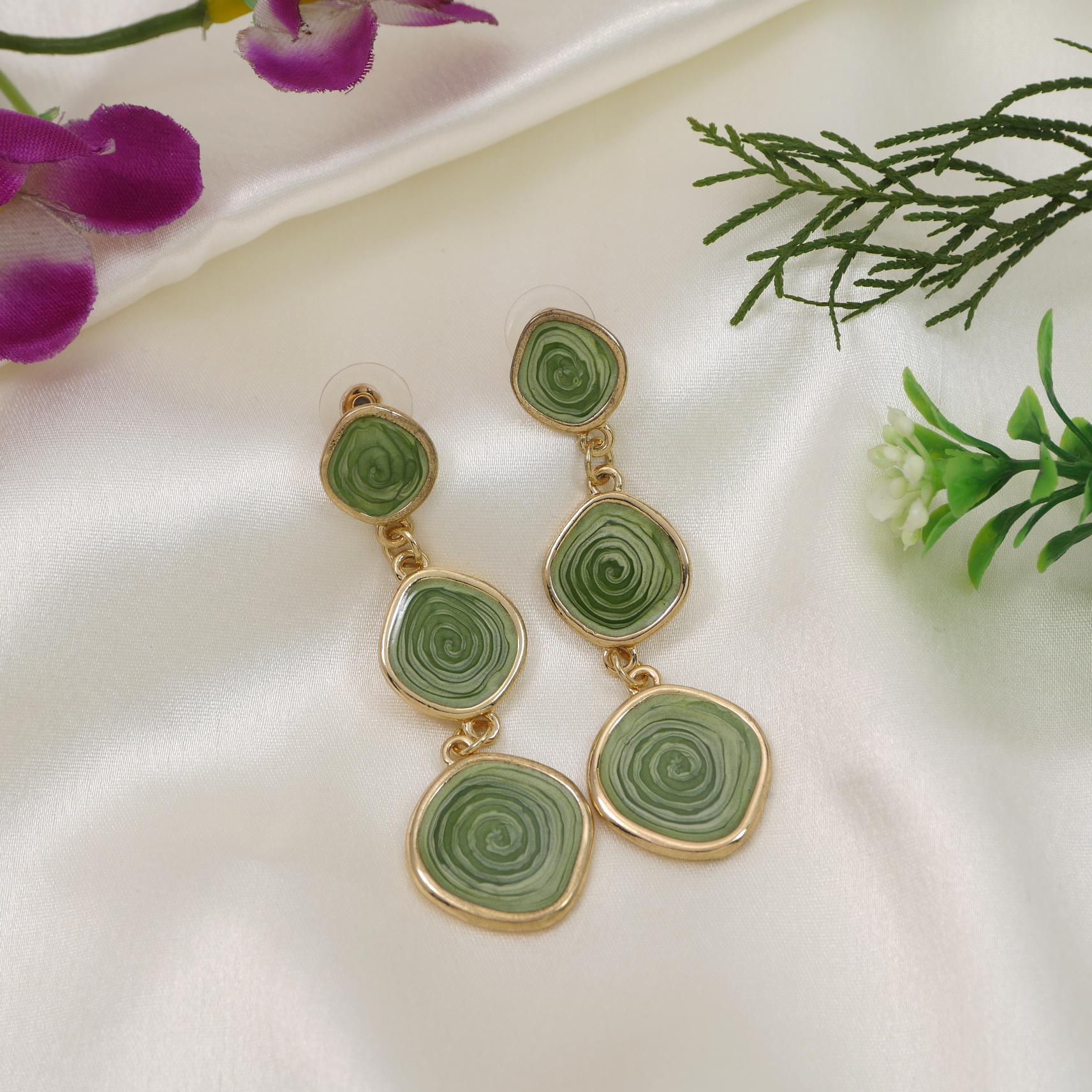 Multi Colour Western Earring