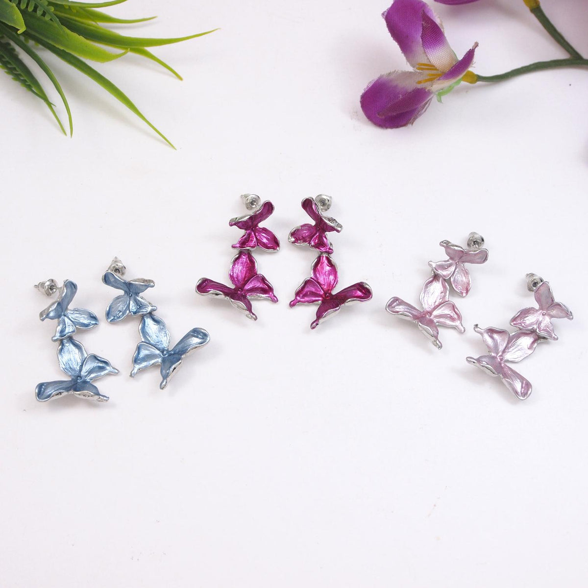 SLVER Plated Western Earring ( pack of 6 )