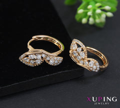 Gold Plated Butterfly Shaped Cubic Zicronia Xupng Earring- XPNGER 4605