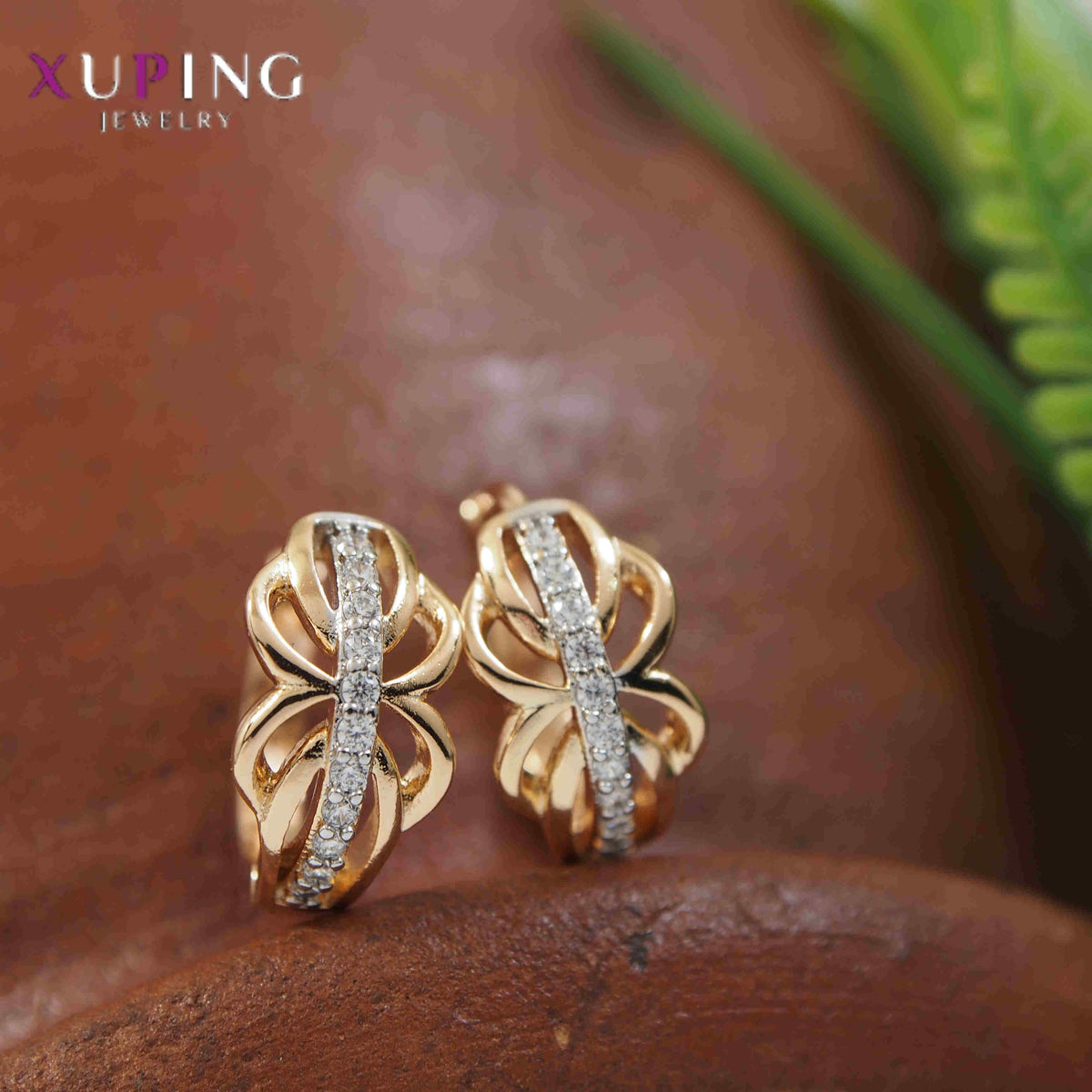 Gold Plated Unique Designed Xuping Earring- XPNGER 4629