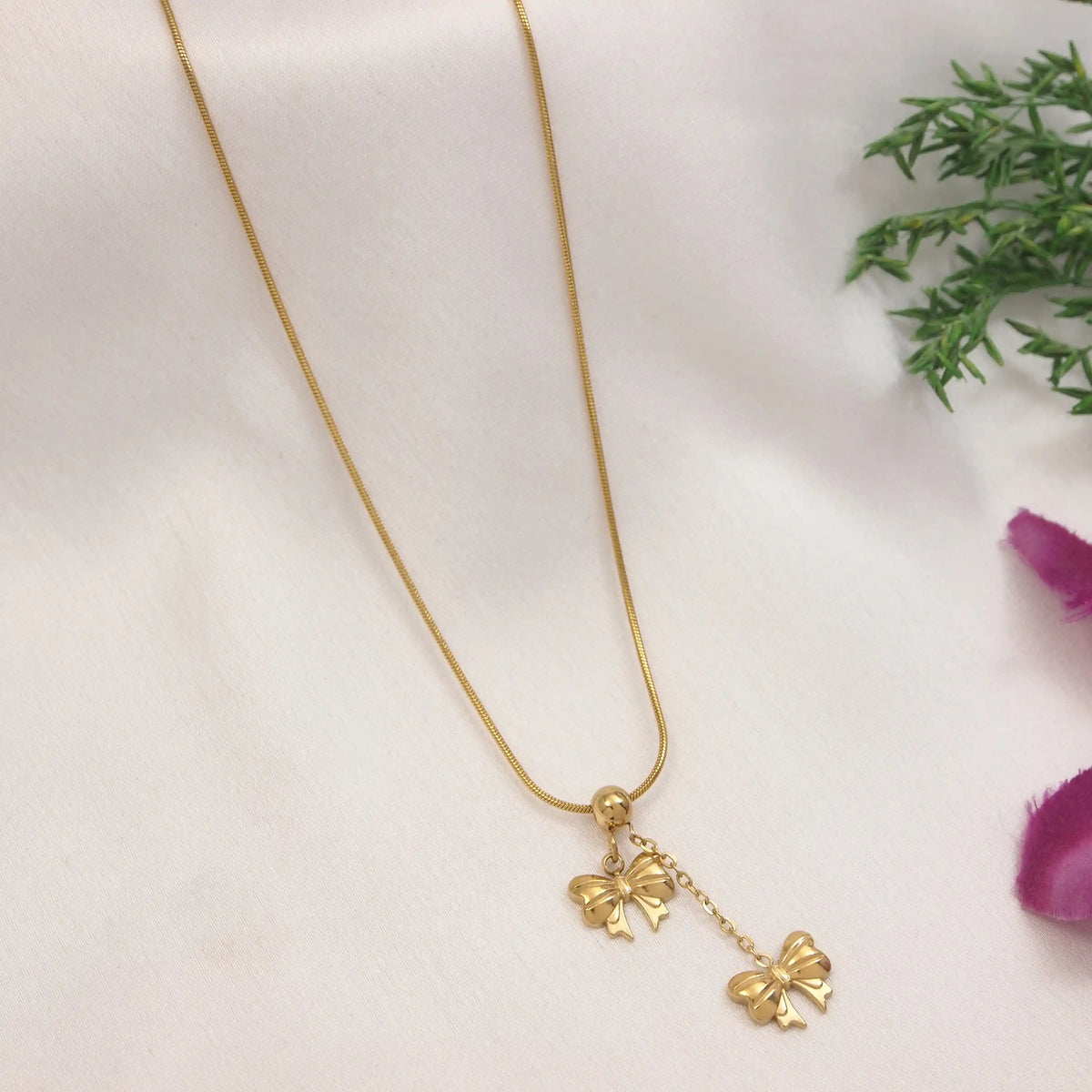 Stainless Steel  Necklace (Pack of 3)
