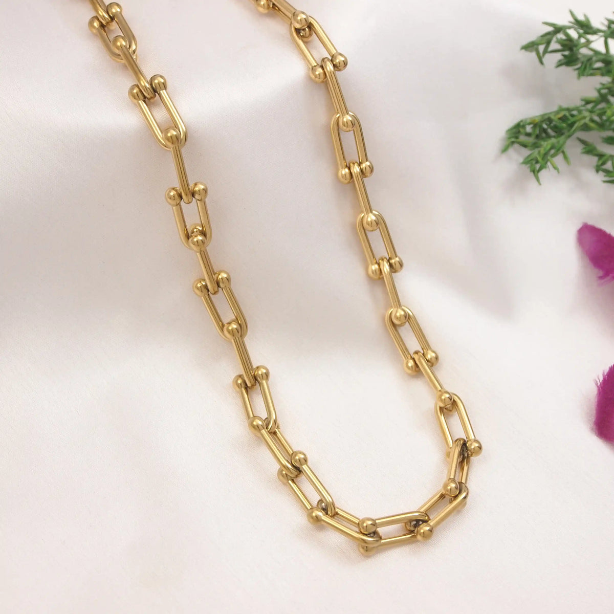 Stainless Steel  Necklace (Pack of 3)
