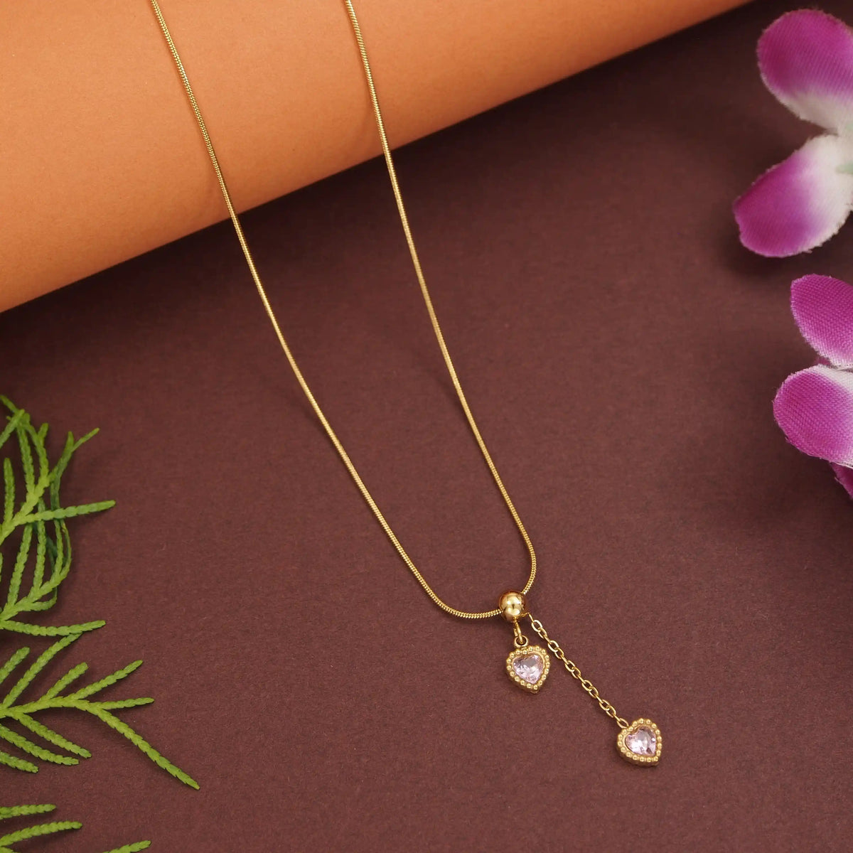 Stainless Steel  Necklace (Pack of 3)