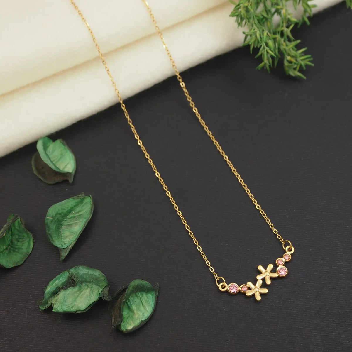 Stainless Steel Necklace (Pack of 3)