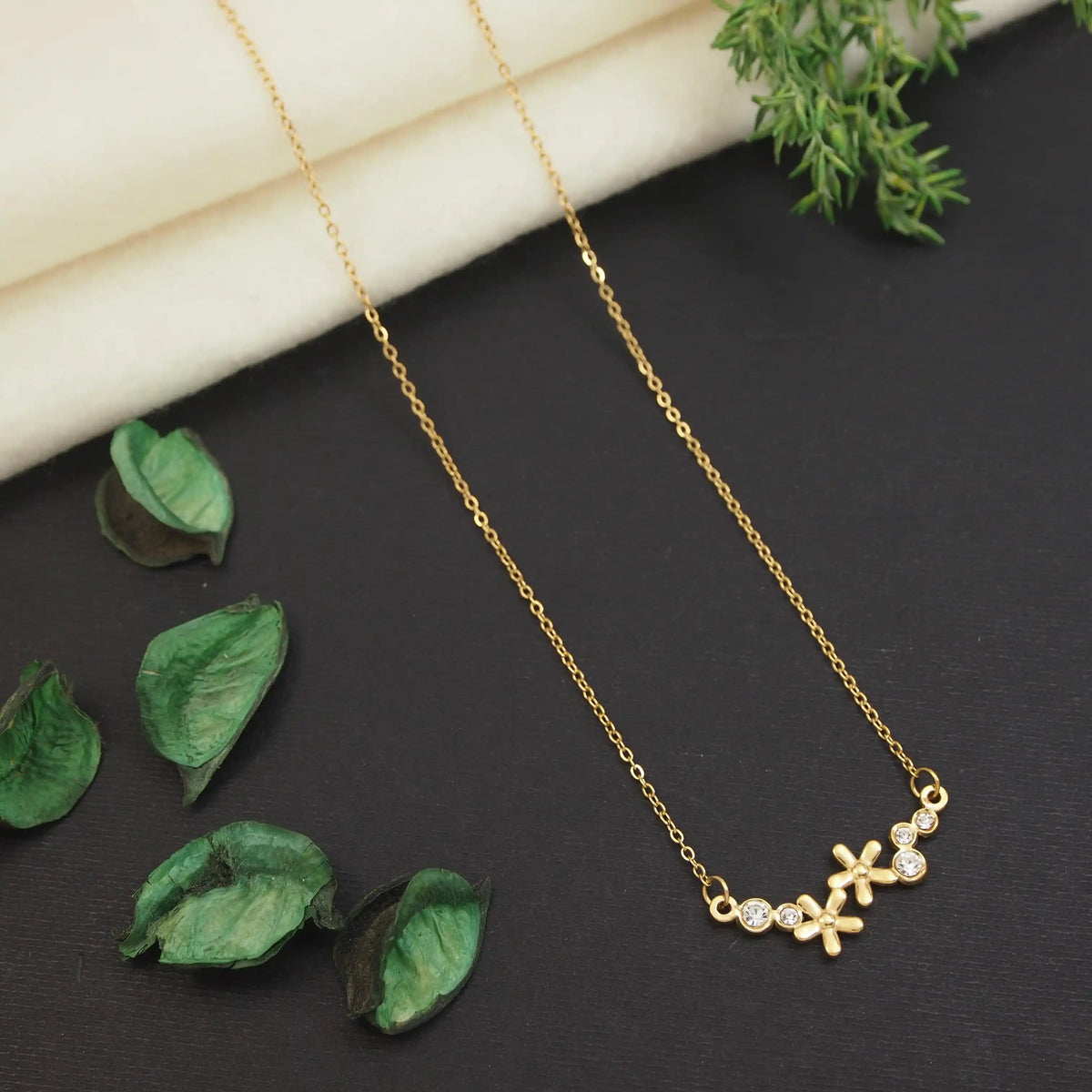 Stainless Steel Necklace (Pack of 3)