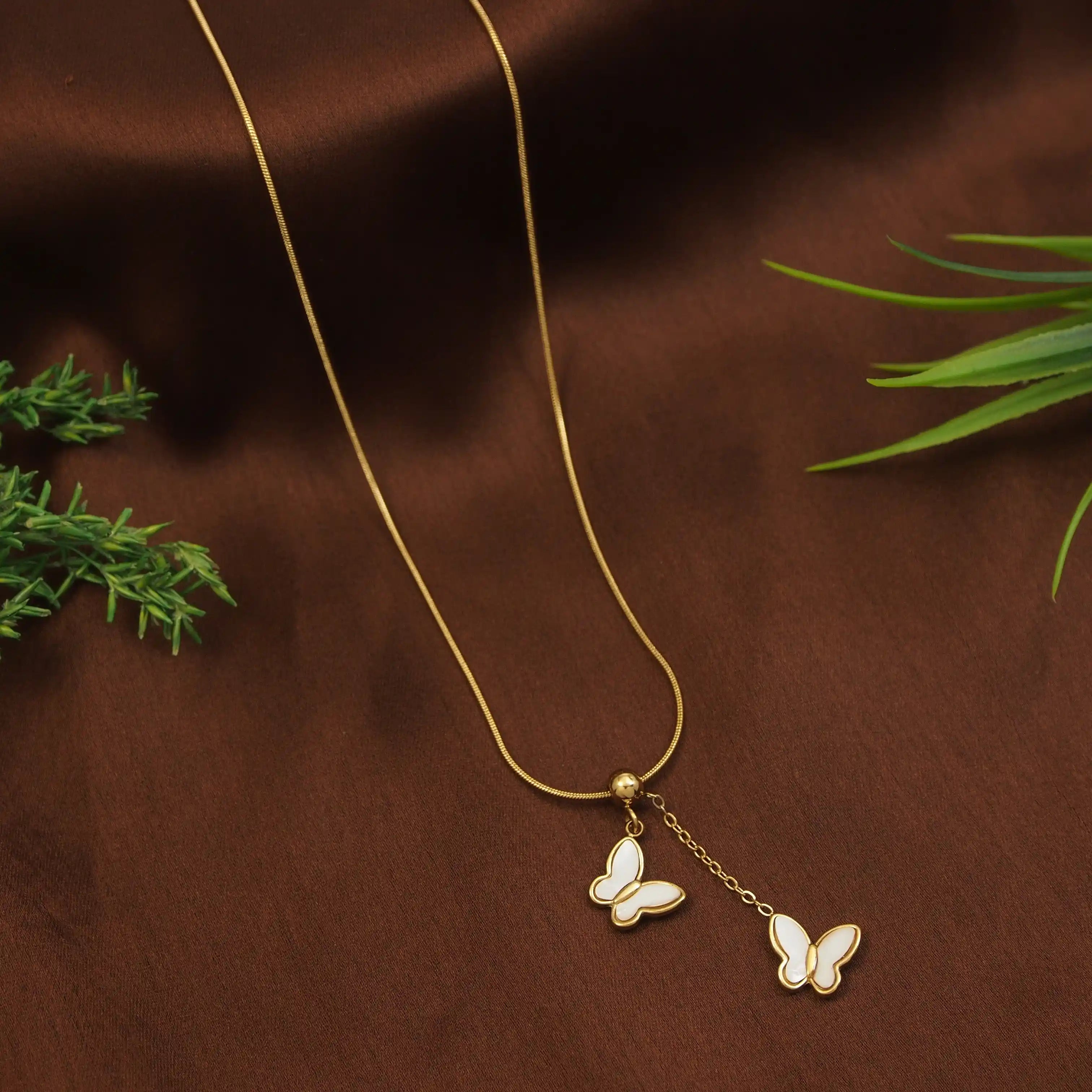 Stainless Steel  Necklace (Pack of 3)