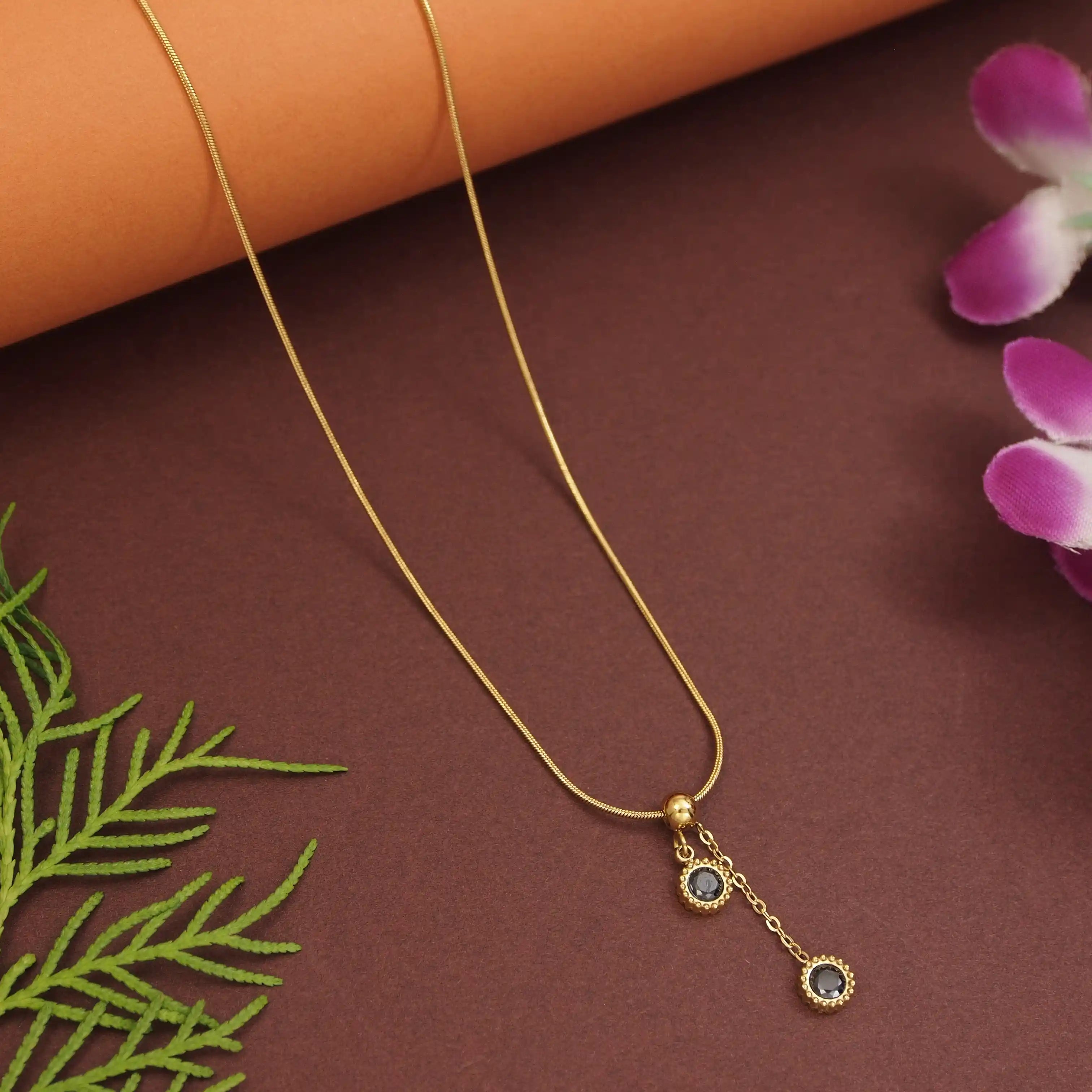 Stainless Steel  Necklace (Pack of 3)