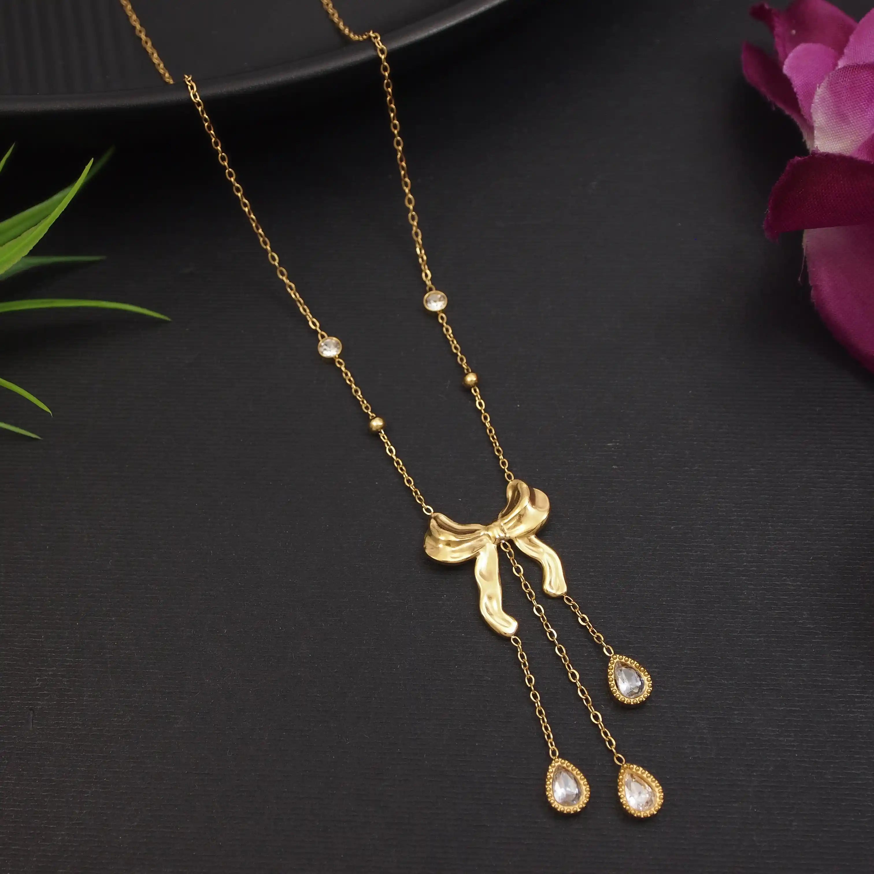 Stainless Steel Necklace (Pack of 3)