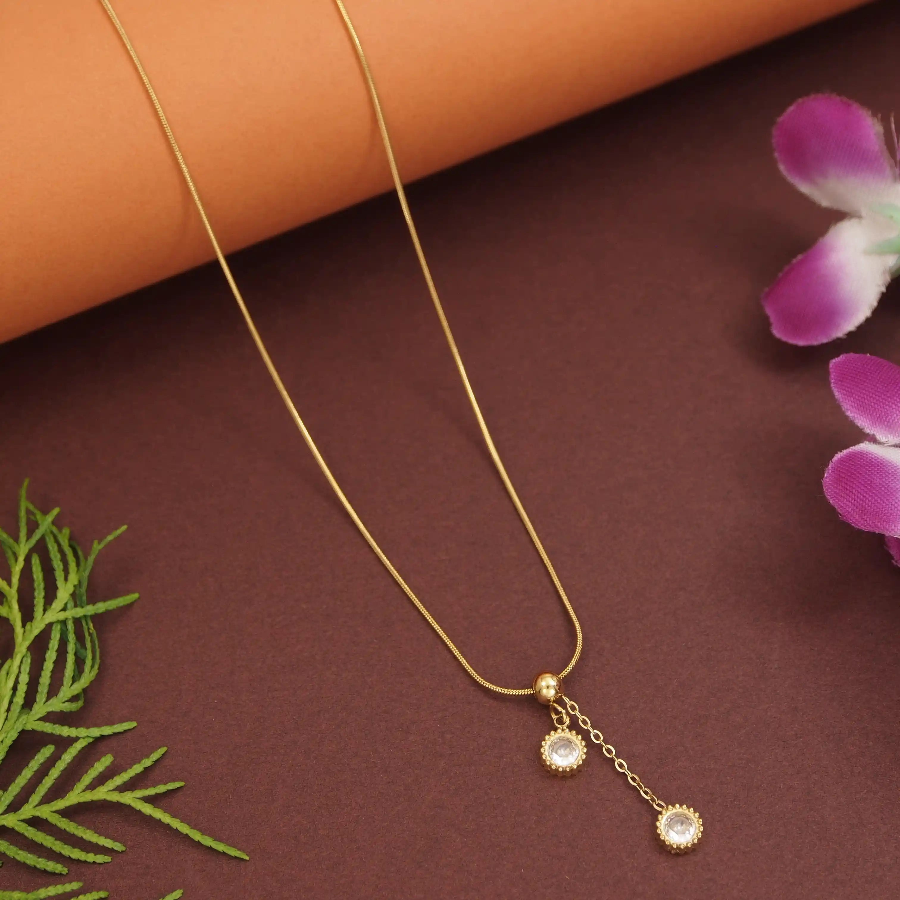 Stainless Steel Necklace (Pack of 3)