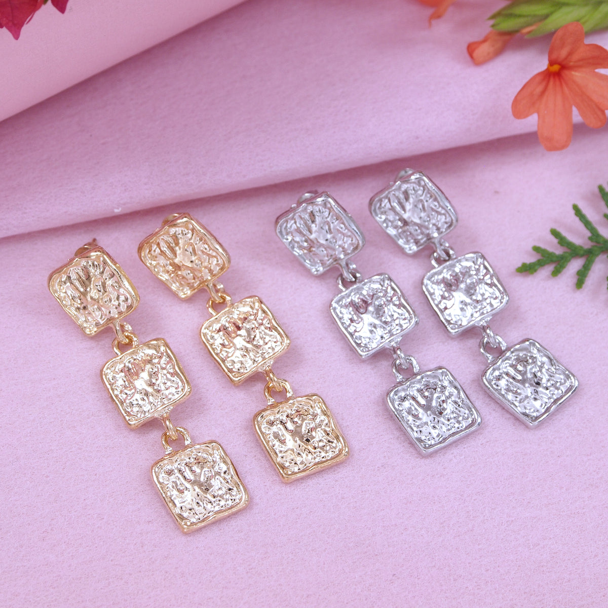 Gold/Silver Plated Western Earring ( pack of 6 )