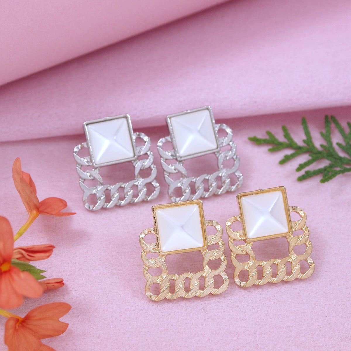Gold/Silver  Plated Western Earring ( pack of 6 )